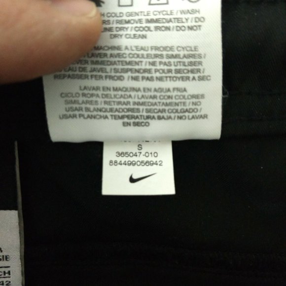 Nike Dri-FIT Womens Training Capri Pants Athletic Open Hem Sweatpants Sz S (32") - Picture 7 of 8